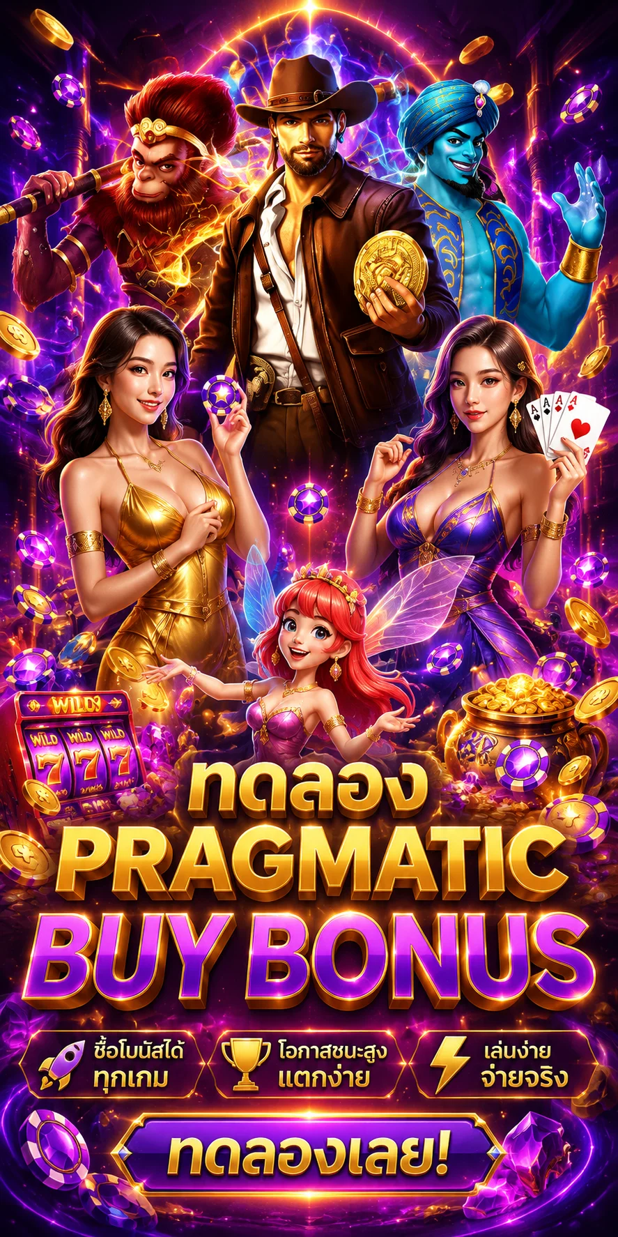 ทดลอง Pragmatic Play ไทยสยามเบท Gates of Olympus Buy Bonus